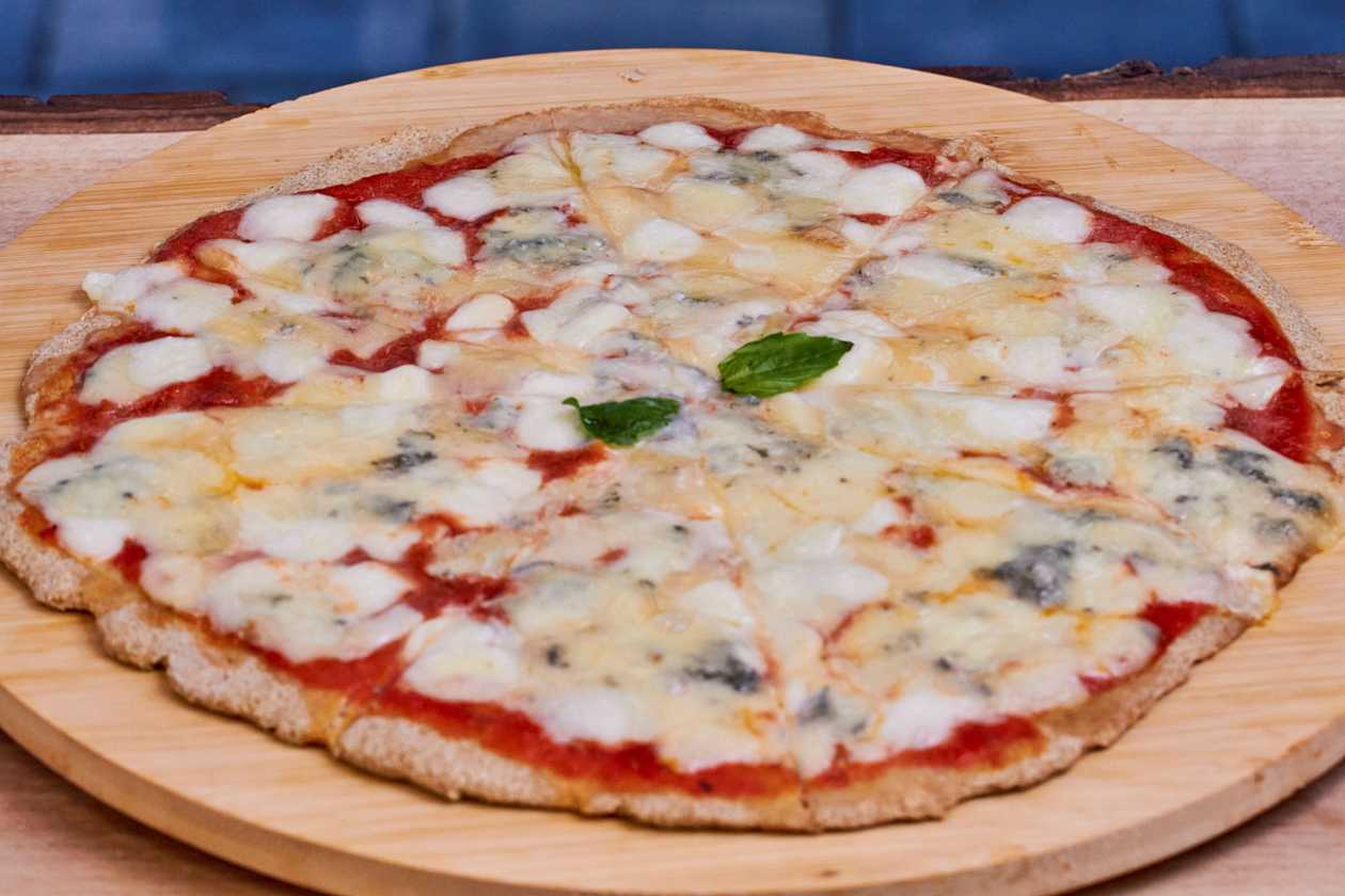 Pizza Keto Quattro Formaggi
