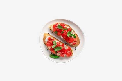 Bruschetta with tomatoes