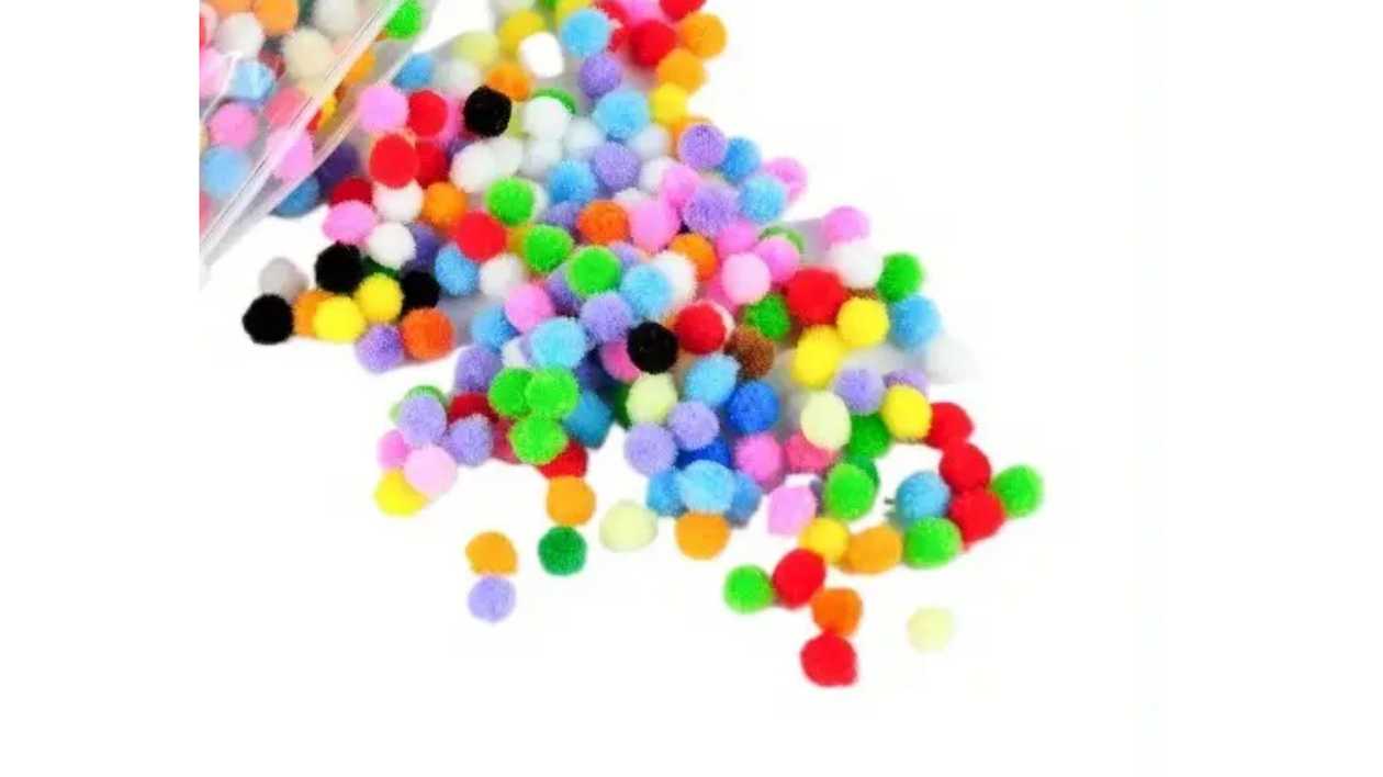 Cat Toy Plush Ball, Assorted Colors