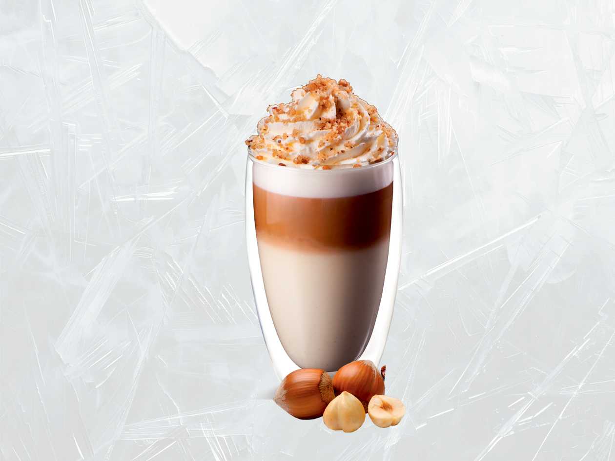 Trdlokafe latte lískooříškové