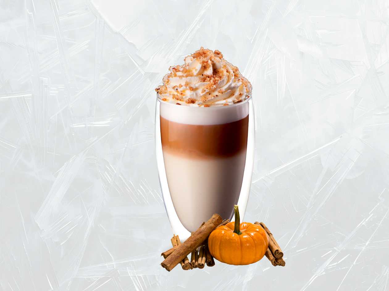 Trdlokafe latte dýňové