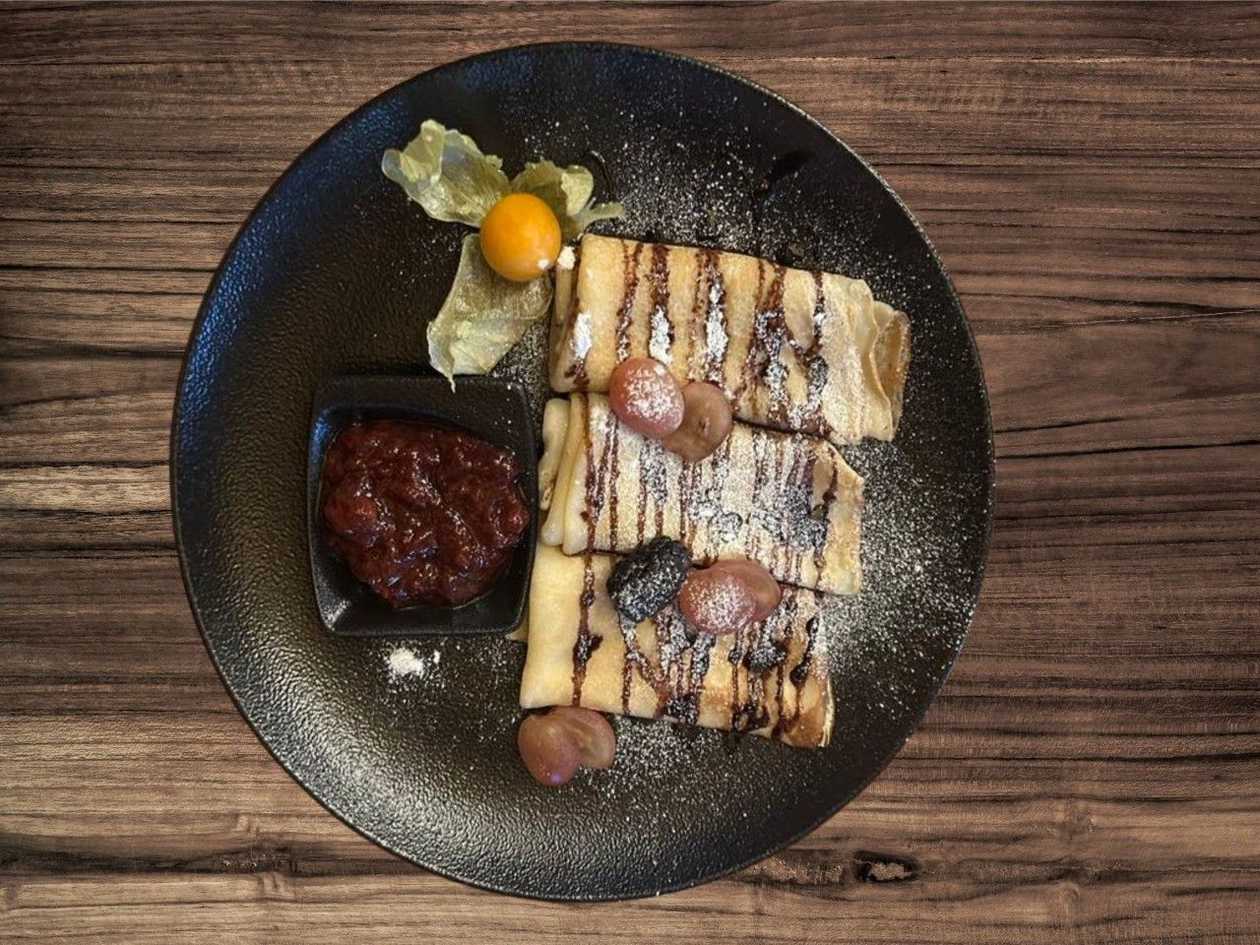 Pannkoogid moosiga