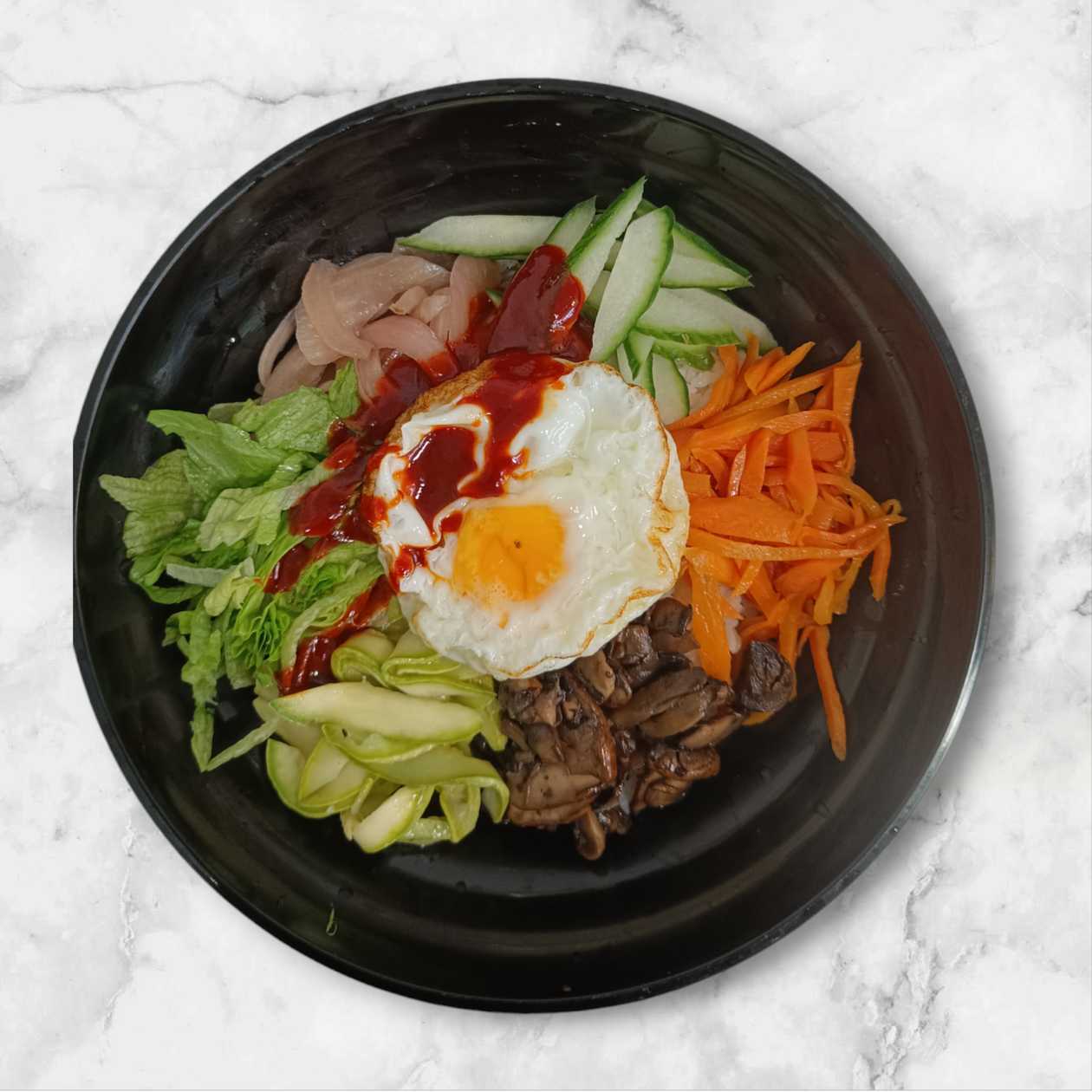 Vegetarian Bibimbap