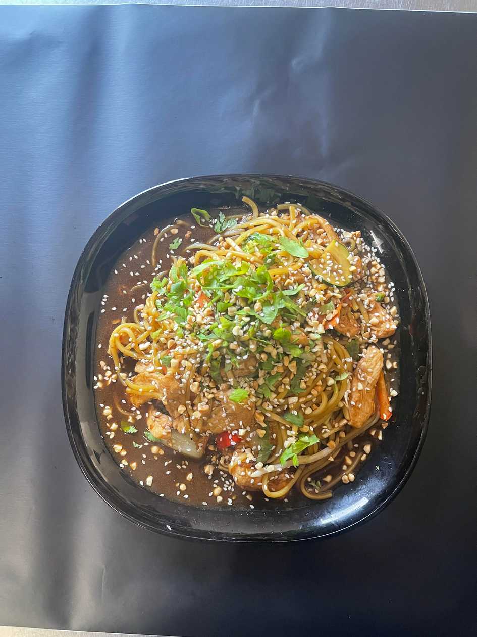 Chinese Noodles with Chicken