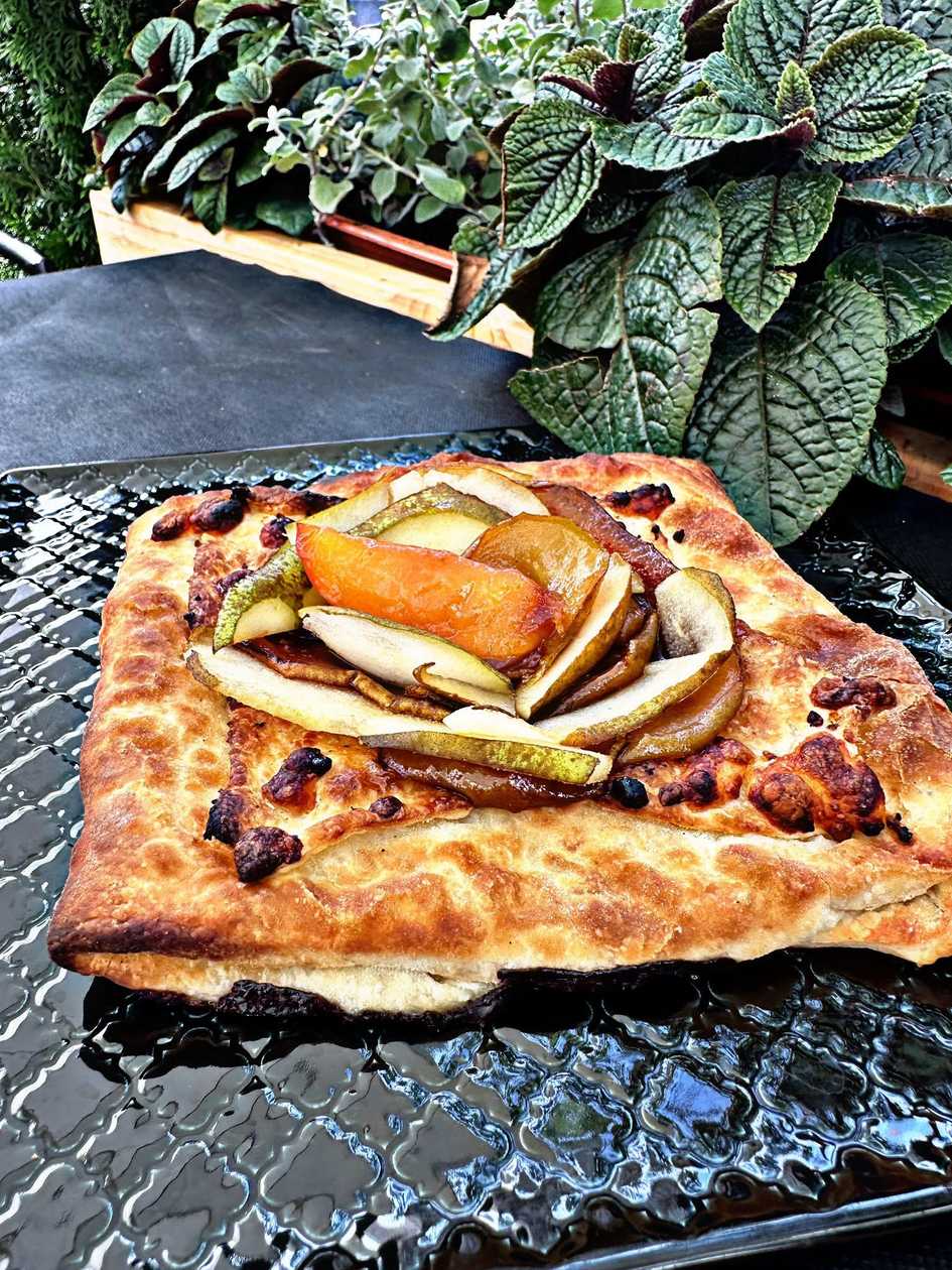 Khachapuri with Pears and Honey