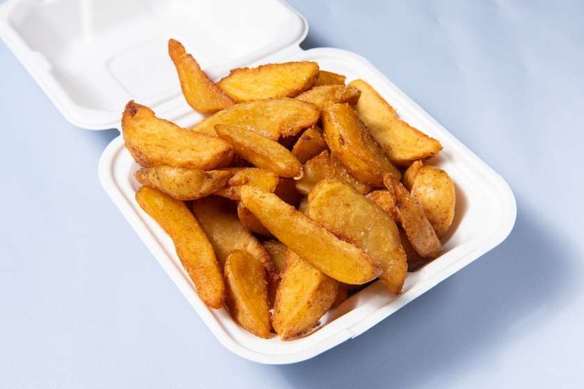 Potato Wedges Portion