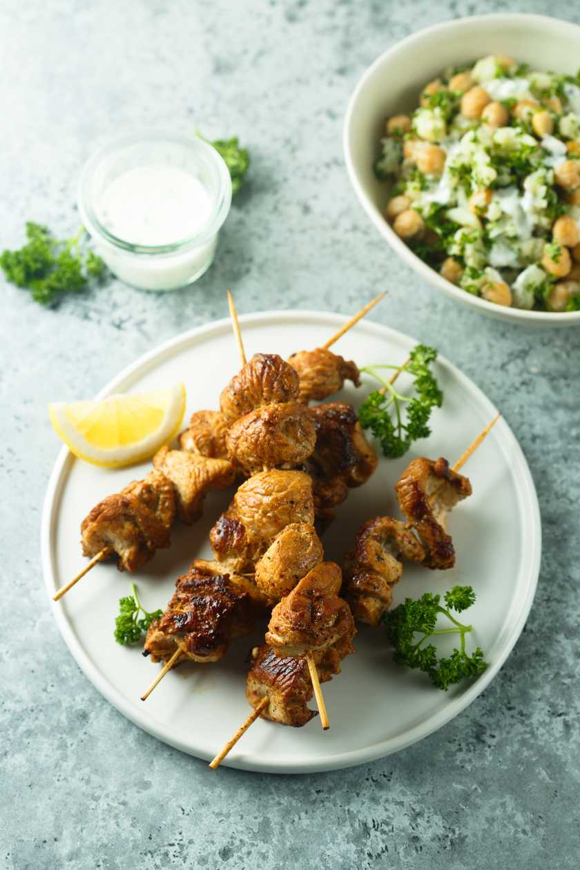 Chicken skewers