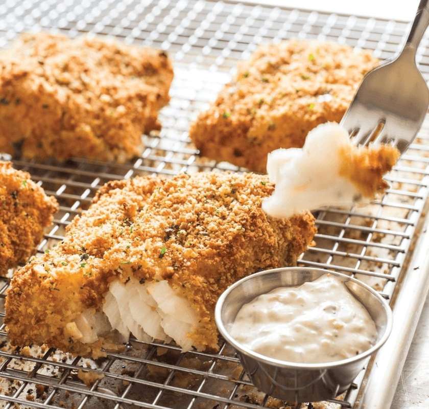 Traški menkė su saldž. padažu + sriuba