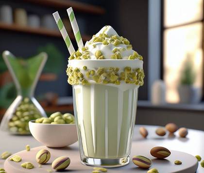 Pistachio Milkshake 🥤