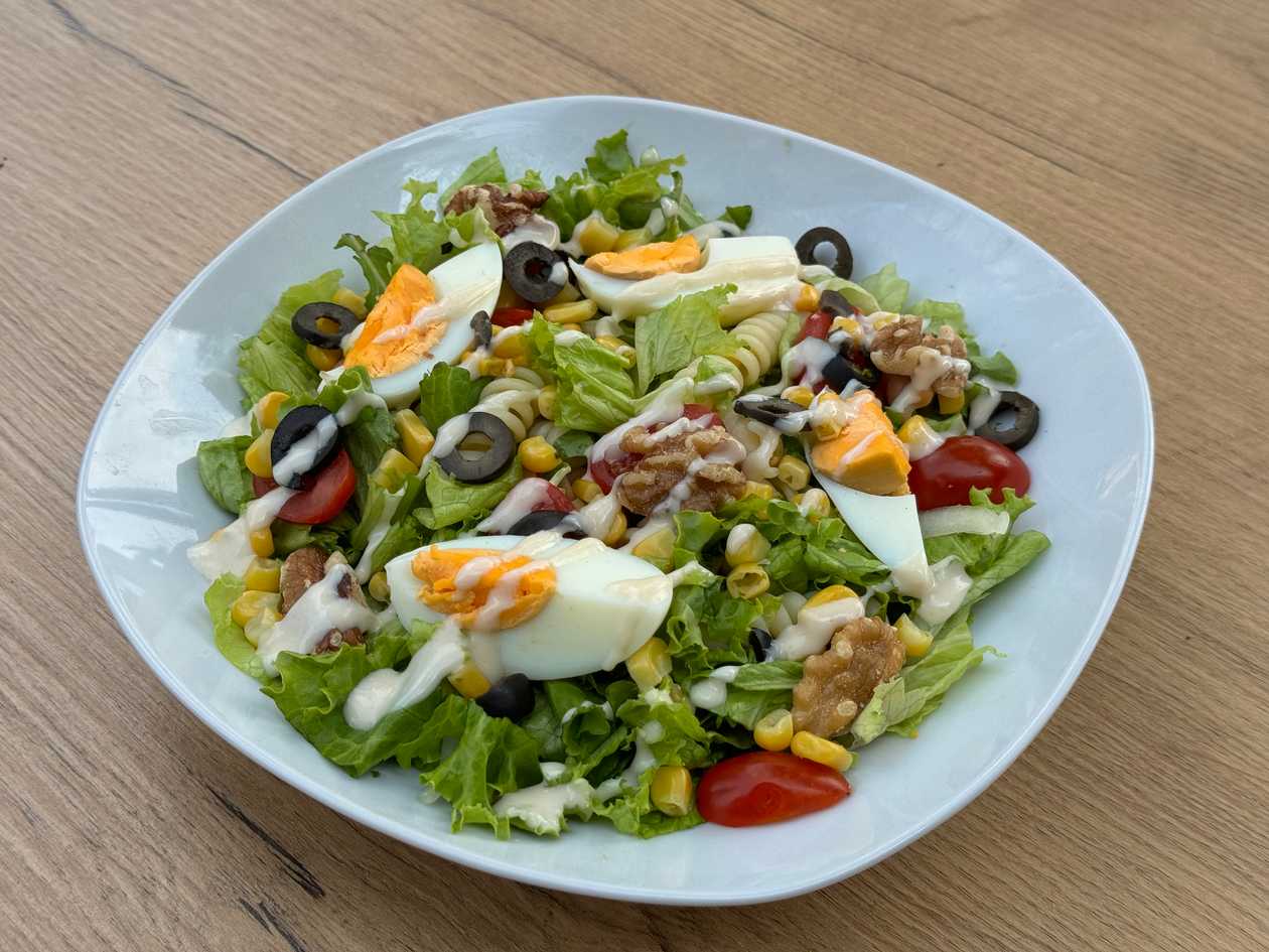 Salada de Fusilli & Ovo