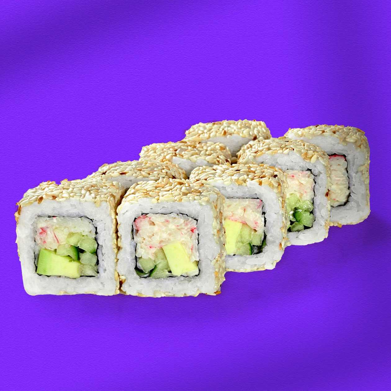 Sakura with Crab