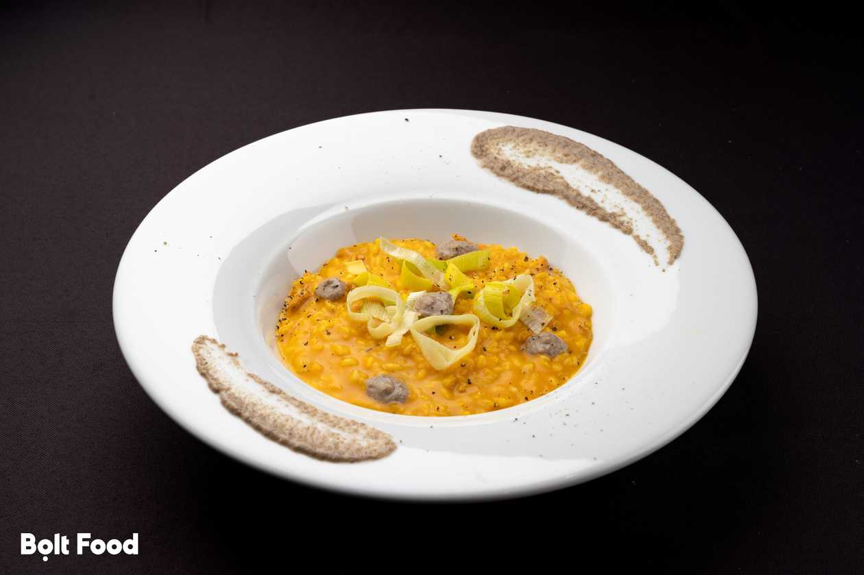 RISOTTO CON ASPARAGI E GAMBERI