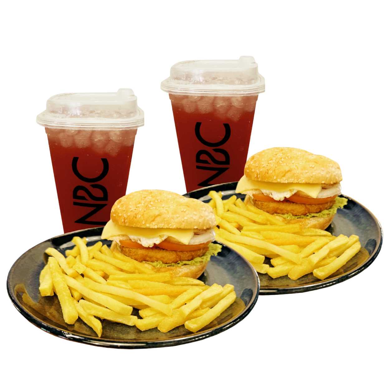 Combo Burger para 2