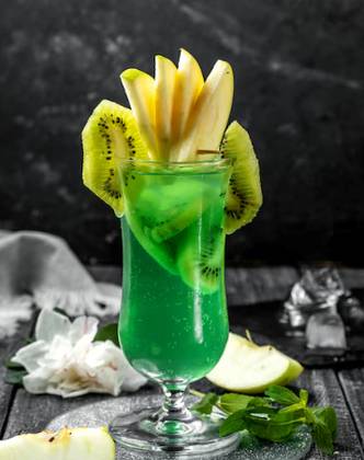 Apple-Kiwi Lemonade