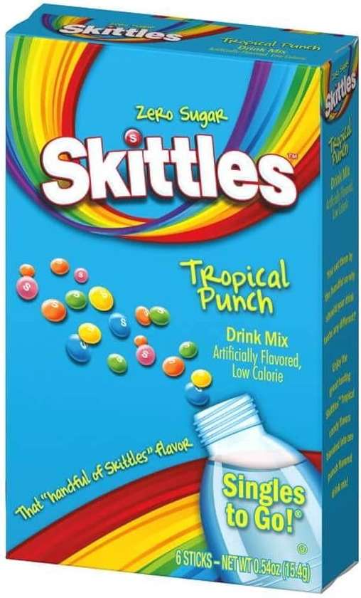 Skittles Tropical Punch Drink Powder 15.4g