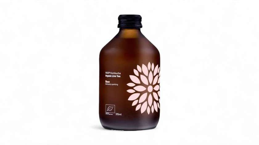VIGO Kombucha rose tea soft drink