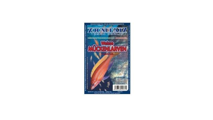 Frozen white mosquito larvae (glass), 100 g