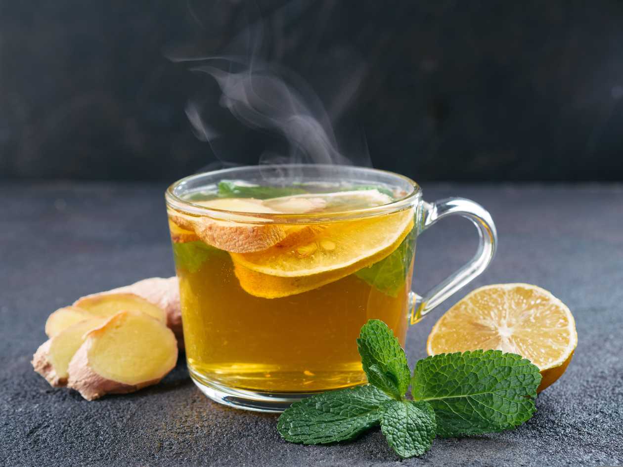 Lemon Ginger Brewed Tea