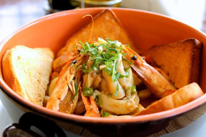 Baked Seafood Mix