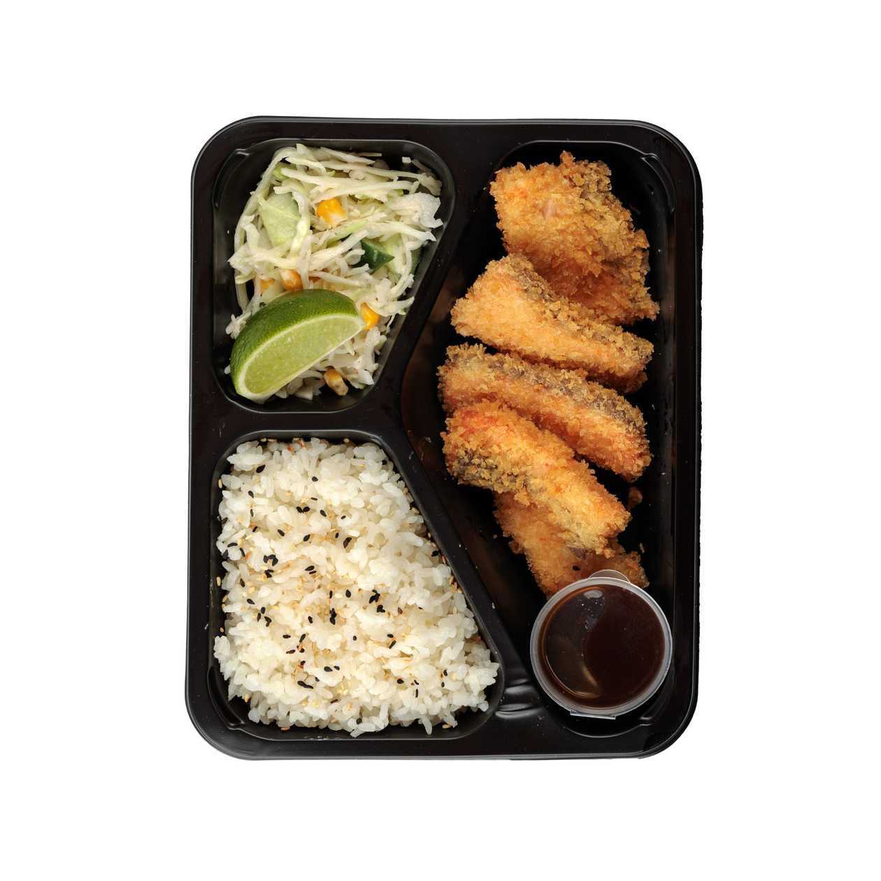 Bento Box Katsu Salmon