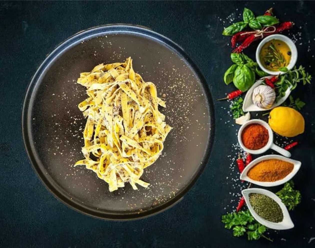 Tagliatelle Truffa e Funghi