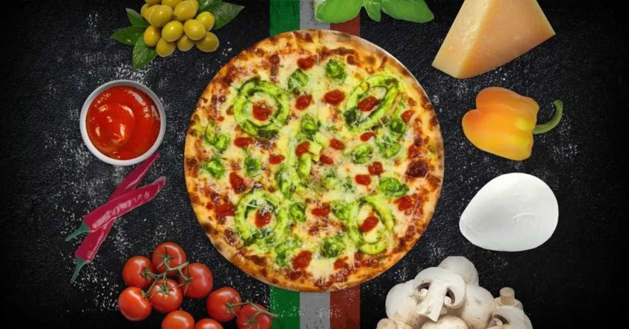 Pizza Pesto di Mare