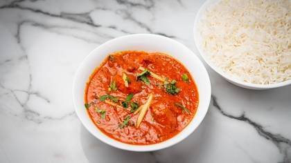Tikka Masala karrikaste ja riis