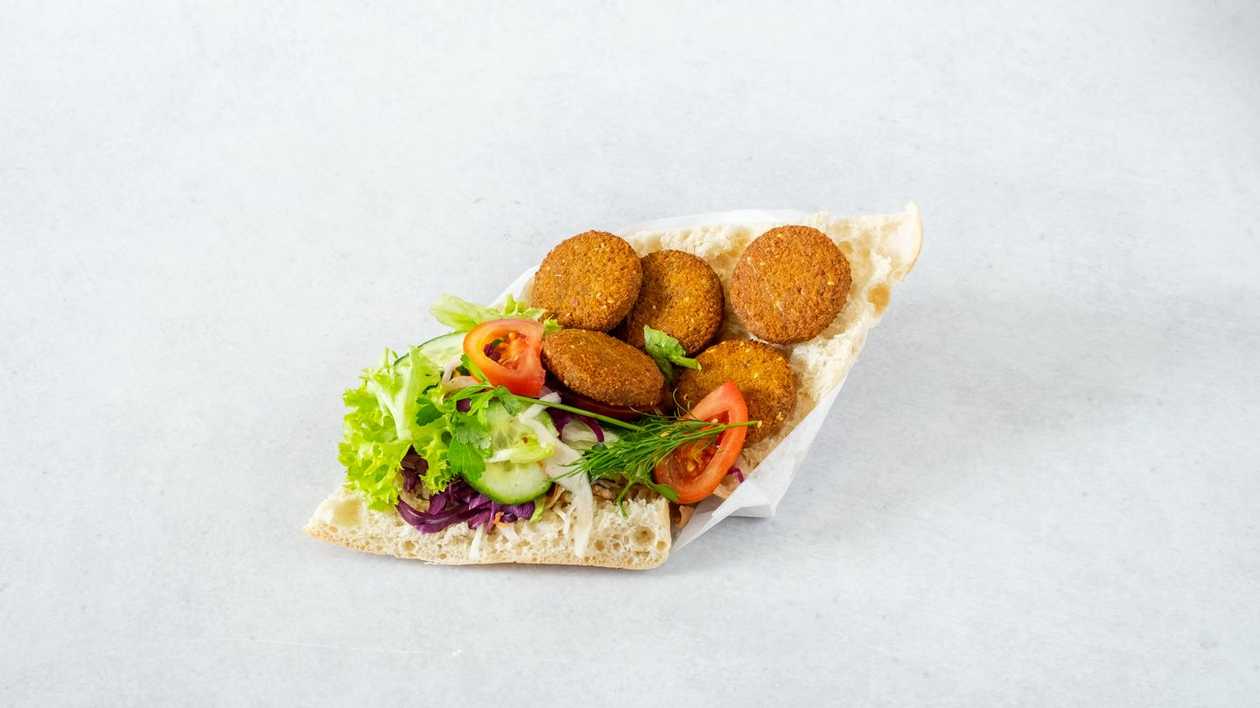 Falafel v Chlebu