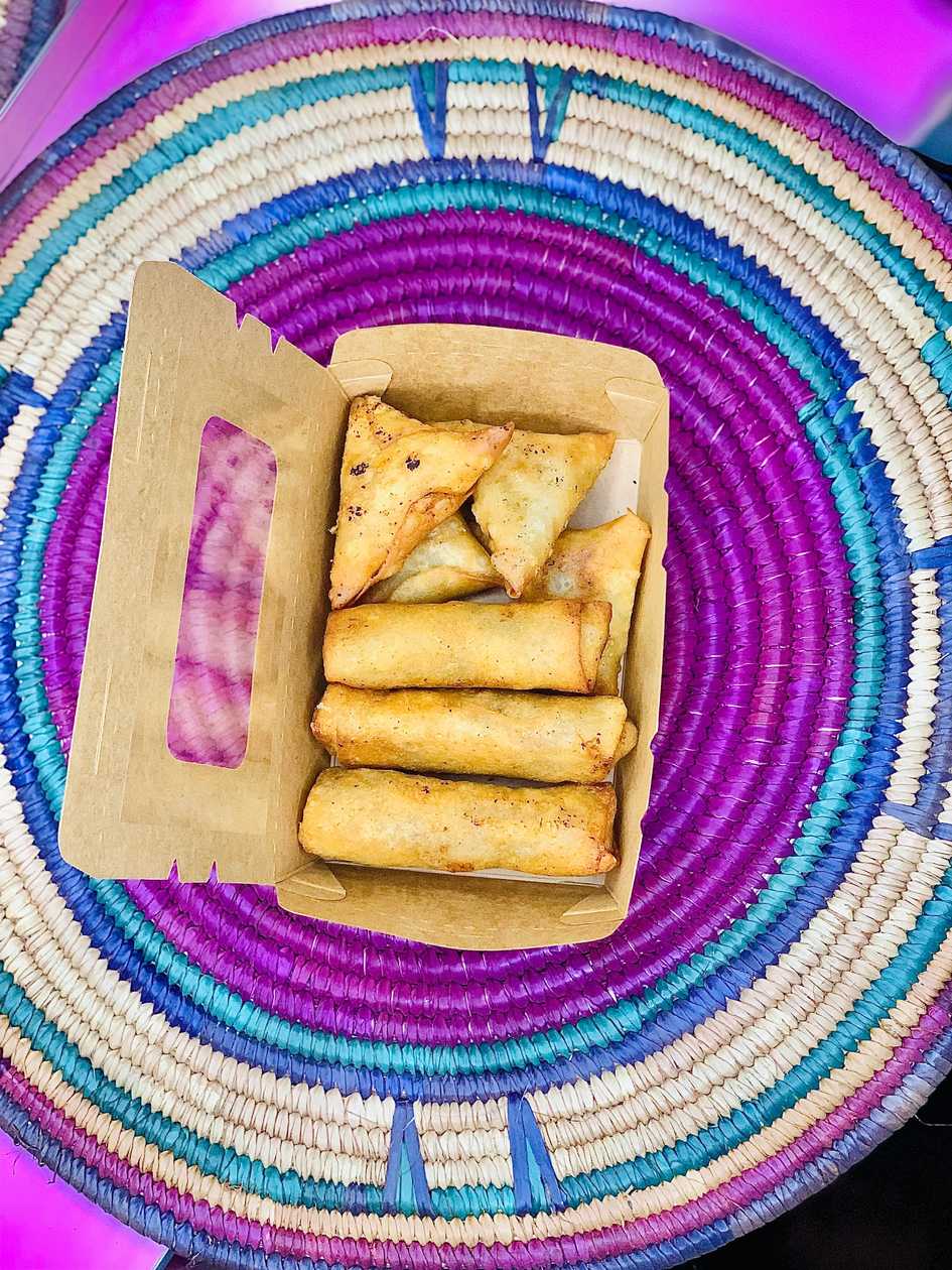 Spring Rolls & Samosas
