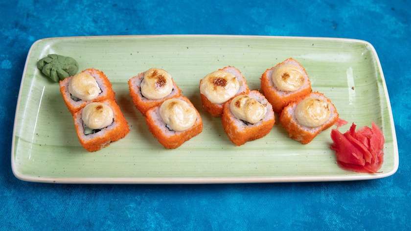 Baked Ebi California Roll