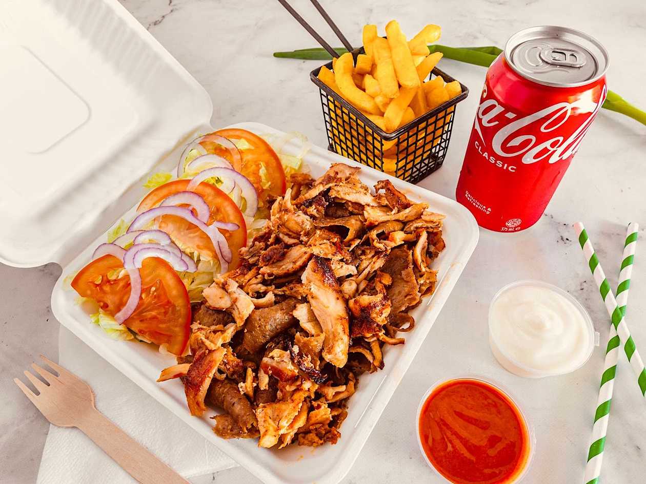 Kebab Platter with Beef
