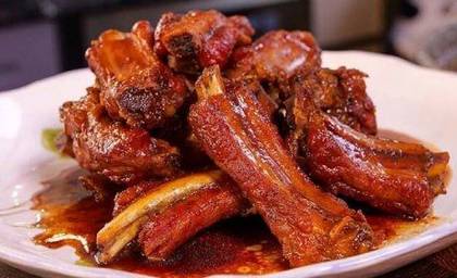 Baked Ribs with Honey
