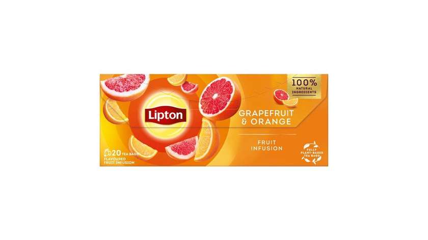 Lipton Grapefruit & Orange Flavored Fruit Pickle 20 Bags 34g