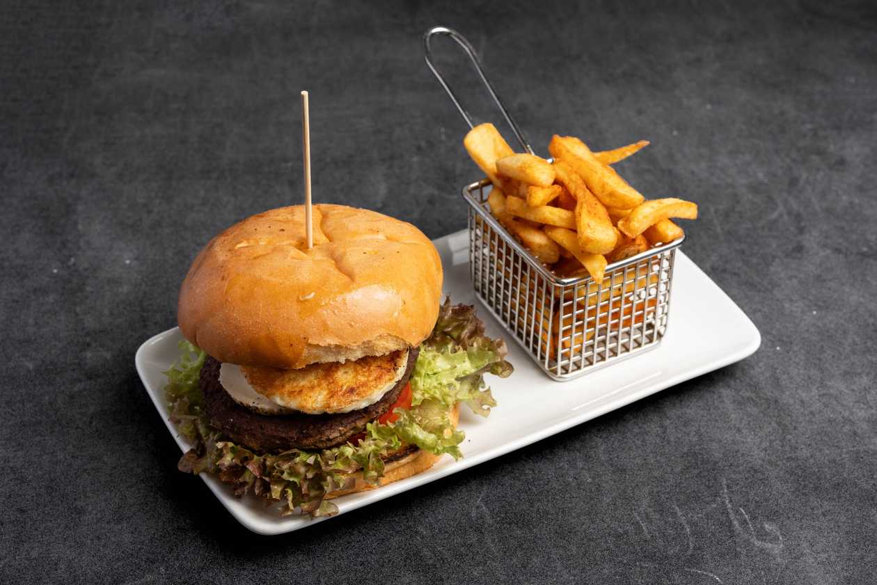 Maltese Beef Burger