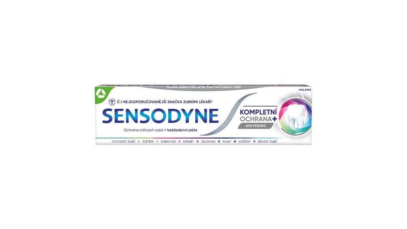 Sensodyne Whitening Complete Protection + Toothpaste with Fluoride 75ml