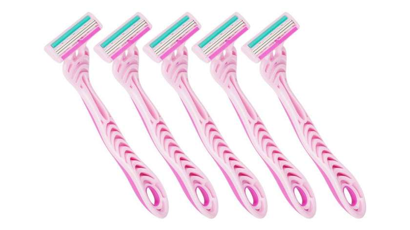 Mattes Shaver 5 Pcslady Red Comfort