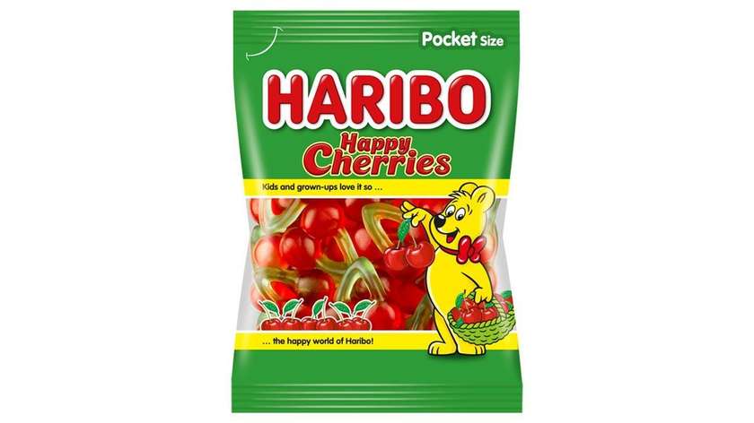 Haribo Happy Cherries Jelly with Cherry Flavor 100g