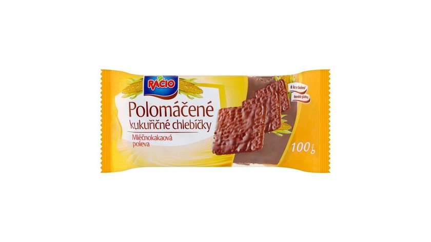 Ratio Semi-soaked Corn Sandwiches with Milk Cocoa Coating 100g