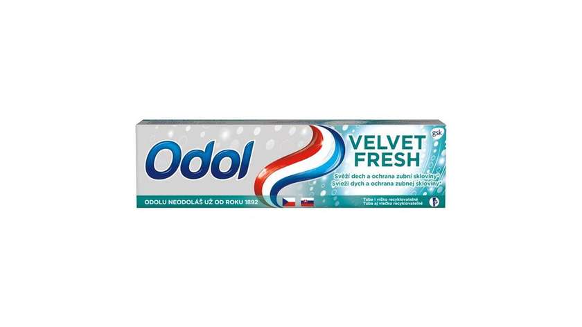 Odol Velvet Fresh Toothpaste with Fluoride 75ml