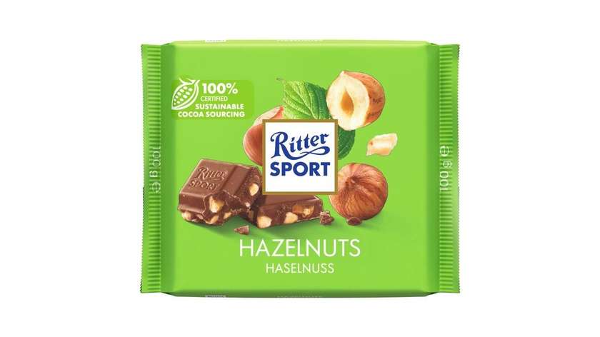 Ritter Sport Hazelnut Chocolate 100g