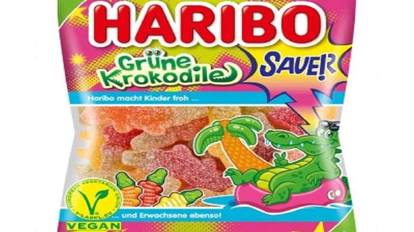 Haribo Grune Krokodile Veggie 175g