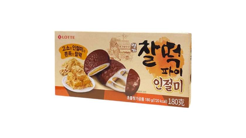 Lotte Rice Cake with Soybean Powder 180g