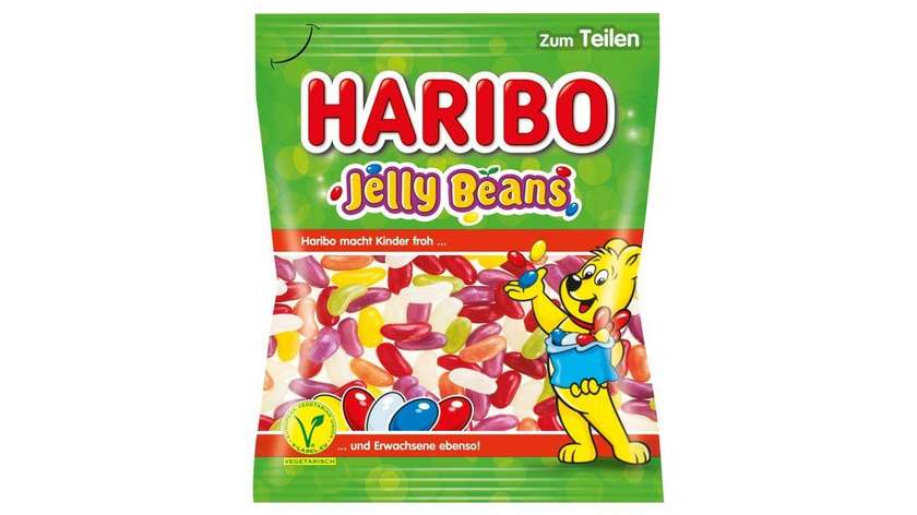 Haribo Jelly Beans Sweet Beans with Jelly Filling 175g