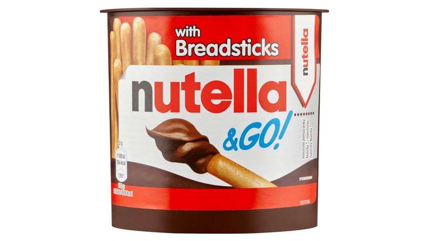 Nutella & Go! Hazelnut Spread and Durable Bars 52g