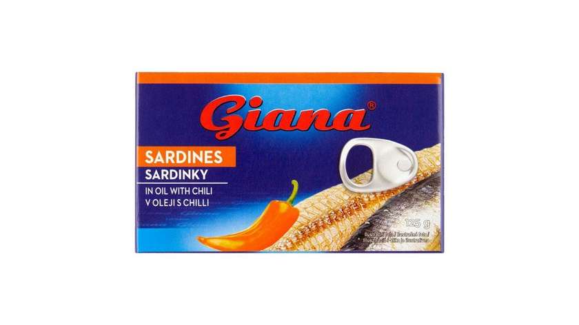 Giana Sardines in Vegetable Oil with Chili 125g