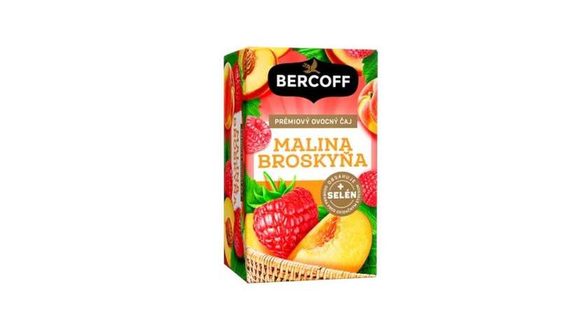 Bercoff Fruit Tea Raspberry Peach 32g