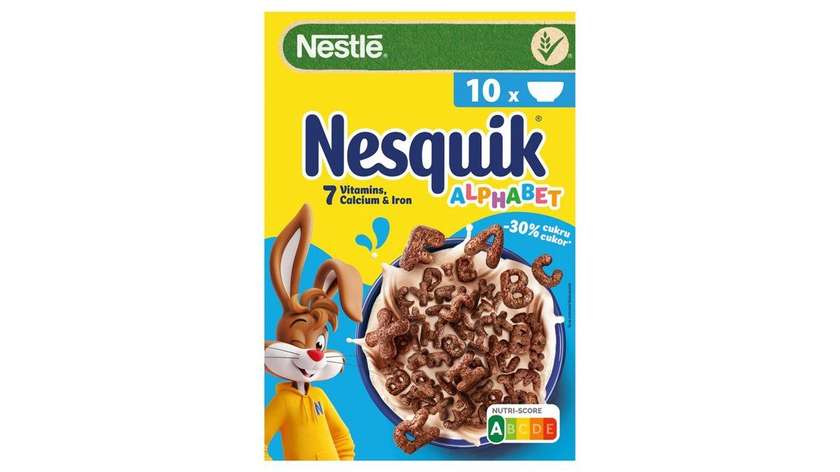 Nestlé Nesquik Alphabet Breakfast Cereal 325g