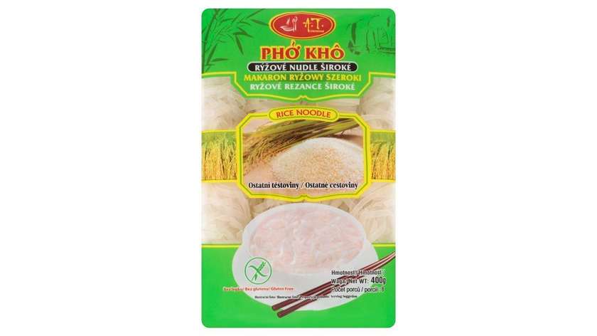 A.t. International Wide Rice Noodles 400g
