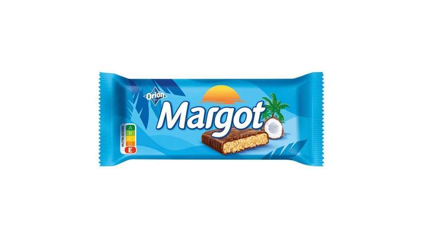 Orion Margot Soy Bar with Coconut in Cocoa Coating 80g