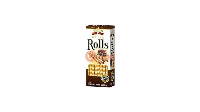 Cokiesland Wafer Rolls Cacao 160g